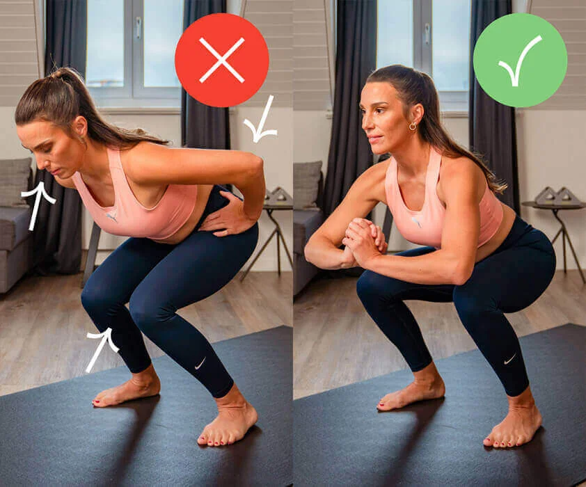 Squats gelten als die Königsdisziplin, um Beine, Po und den stabilen Rumpf zu trainieren.